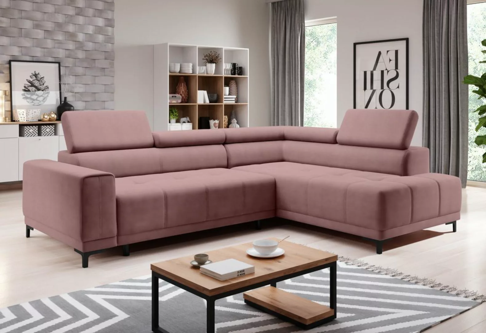 99rooms Ecksofa Harrison L, L-Form, Eckcouch, Design günstig online kaufen