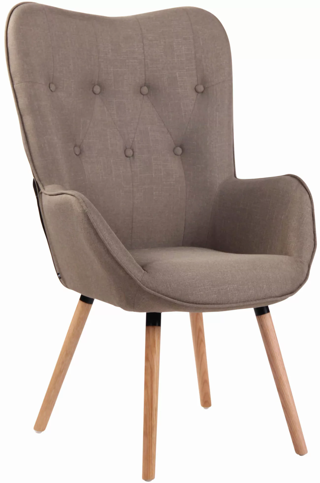 Lounger Ashford Stoff Natura Taupe günstig online kaufen