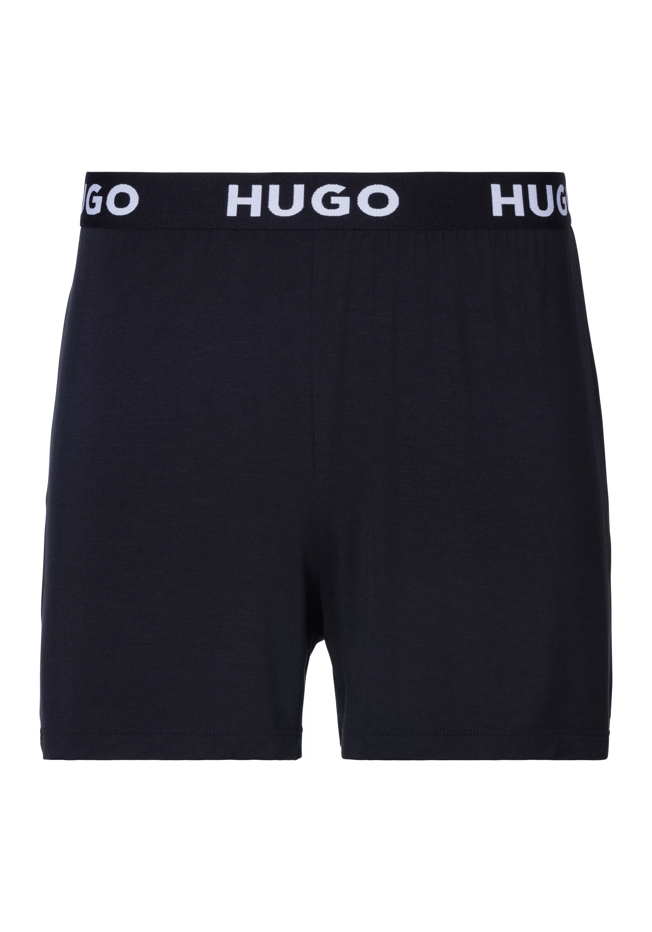 HUGO Schlafshorts UNITE_SHORTS 10247048 01 mit Hugo Logo-Elastiktape am Bun günstig online kaufen