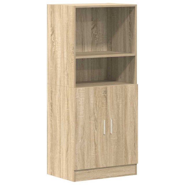 vidaXL Unterschrank Küchenschrank Sonoma Eiche 57x41,5x131,5 cm Holzwerksto günstig online kaufen