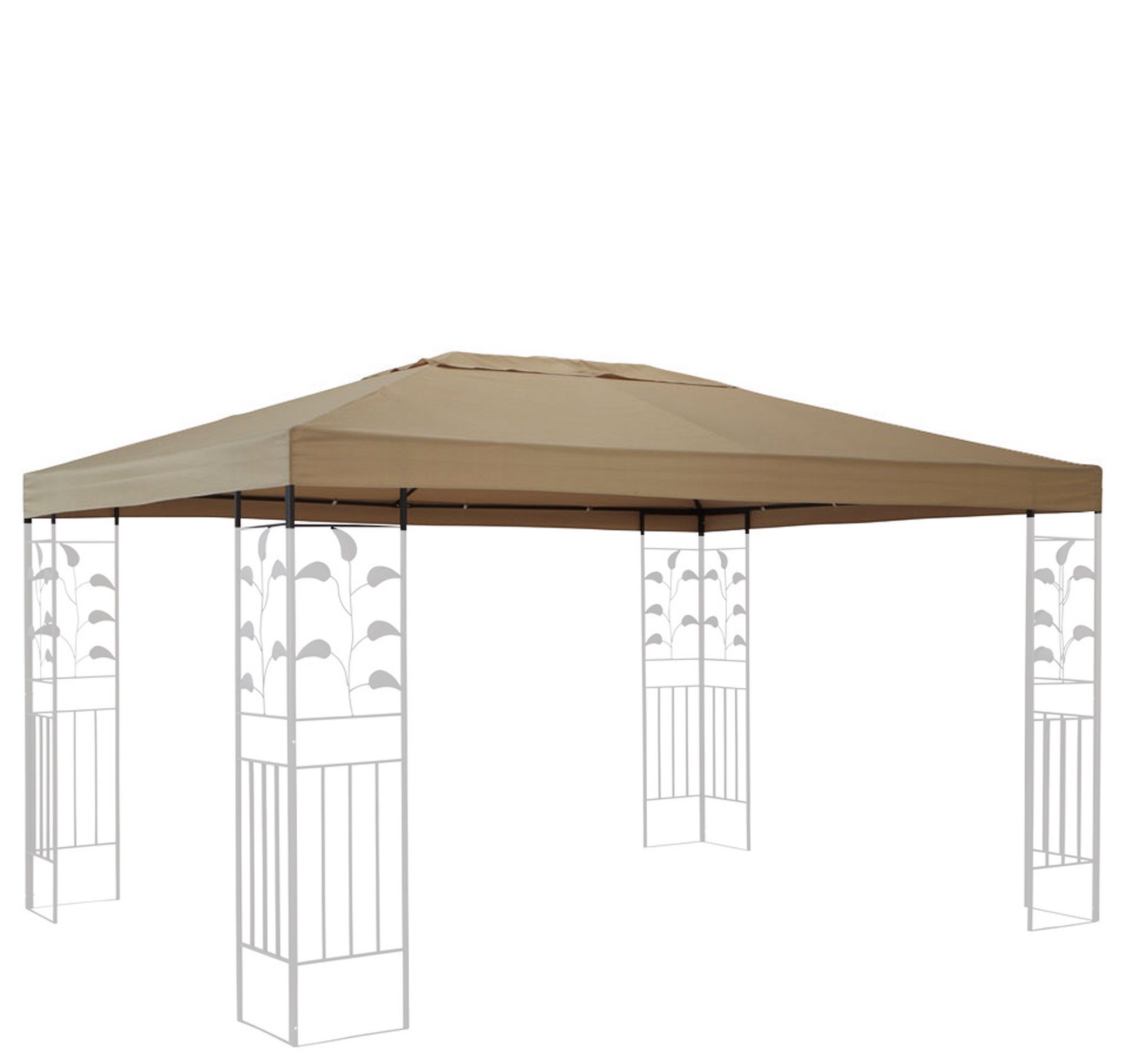 Quick Star Pavillon-Ersatzdach Ersatzdach 3x4m Sand günstig online kaufen