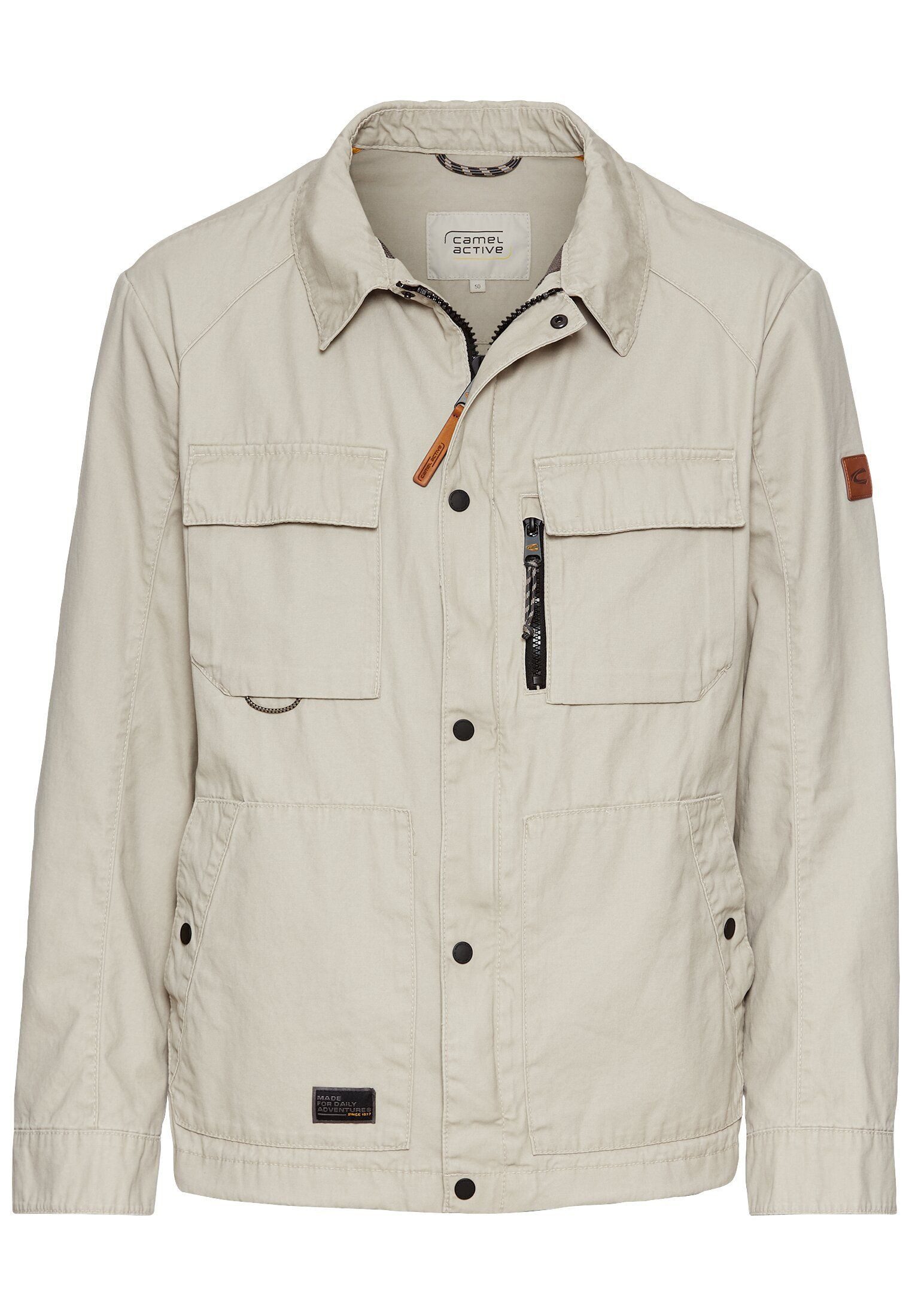 camel active Fieldjacket aus Baumwolle günstig online kaufen
