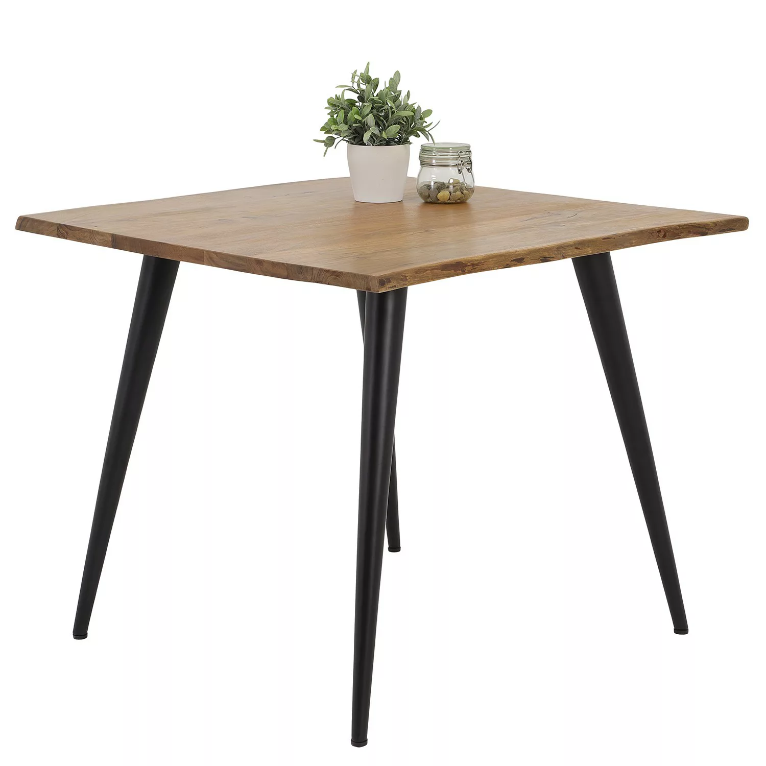 Home affaire Baumkantentisch, Massivholz, 26mm Tischplattenstärke, in versc günstig online kaufen