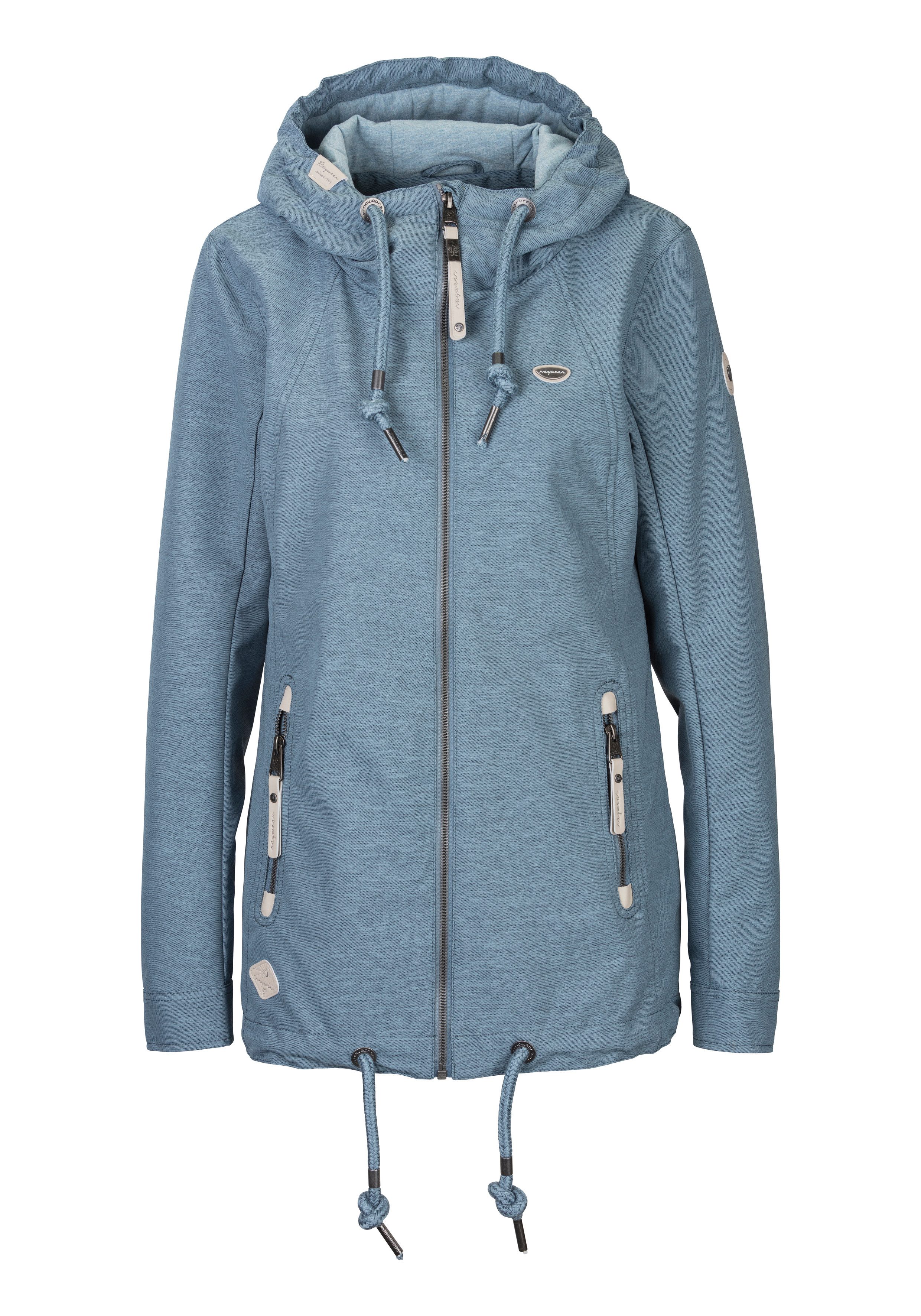 Ragwear Funktionsjacke "ZUZKA", mit Kapuze, stylische Übergangs-Outdoor-Jac günstig online kaufen