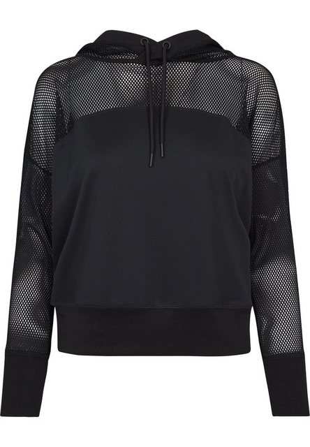 URBAN CLASSICS Kapuzenpullover Damen Ladies Mesh Hoody (1-tlg) günstig online kaufen