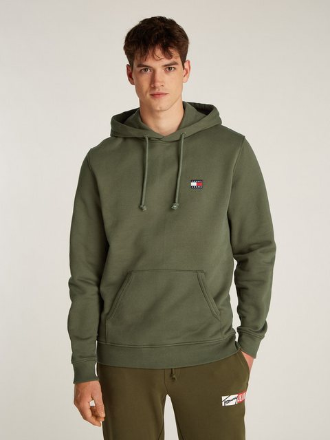 Tommy Jeans Hoodie TJM REG BADGE HOODIE EXT mit Logostickerei günstig online kaufen