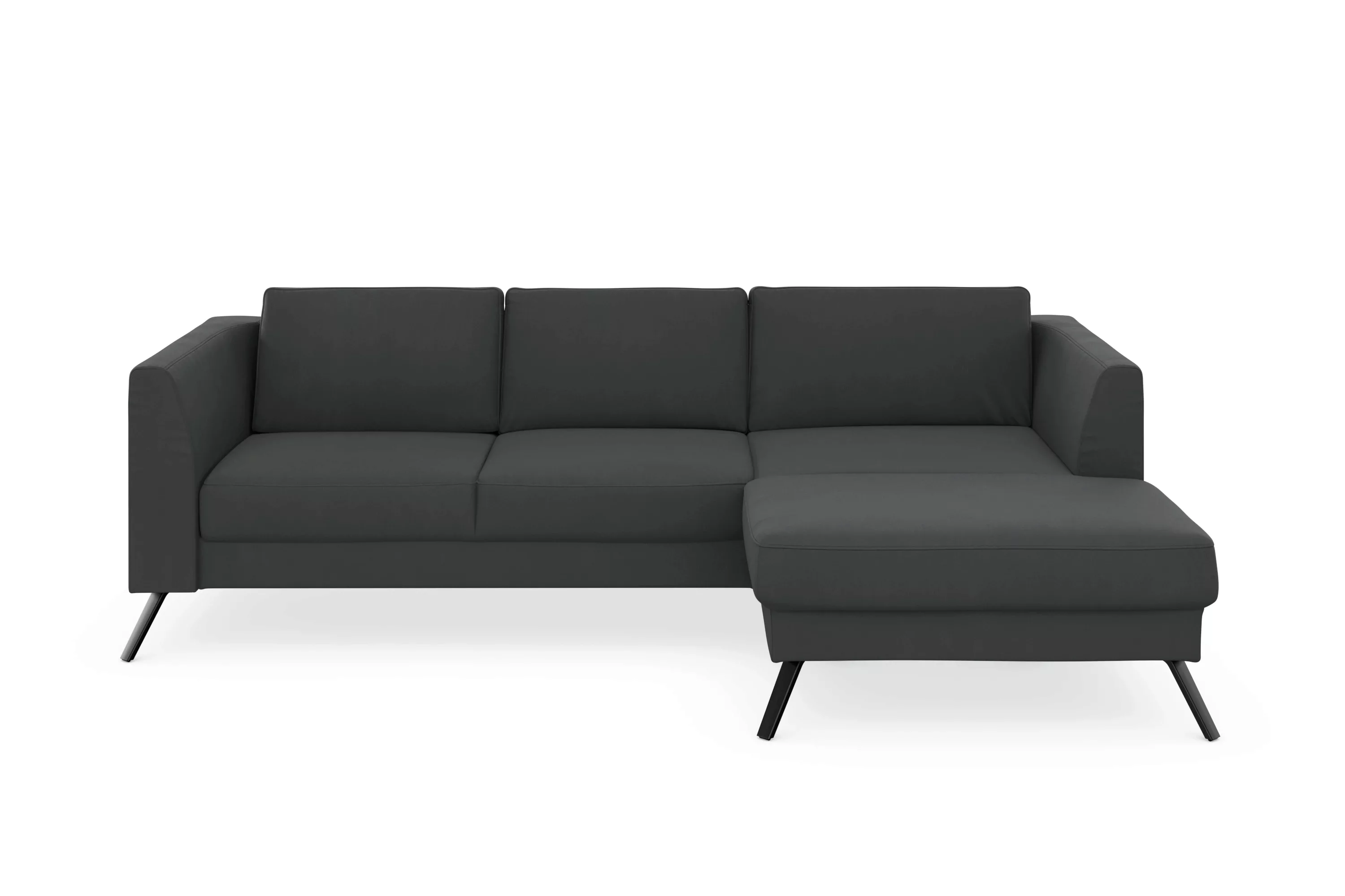 sit&more Ecksofa "Lindholm L-Form", mit Sitztiefenverstellung und Federkern günstig online kaufen