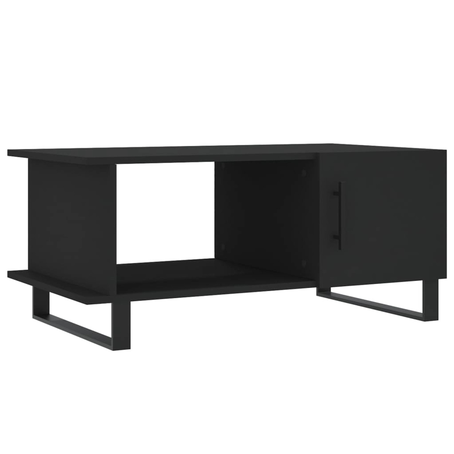 vidaXL Couchtisch Schwarz 90x50x40 cm Holzwerkstoff Modell 5 günstig online kaufen