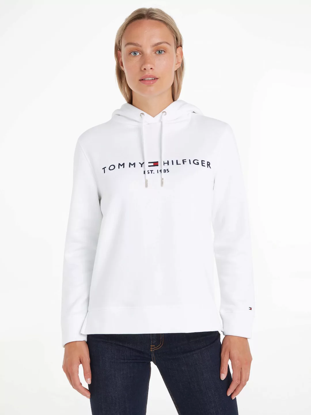 Tommy Hilfiger Kapuzensweatshirt mit Tommy Hilfiger Logostickerei günstig online kaufen