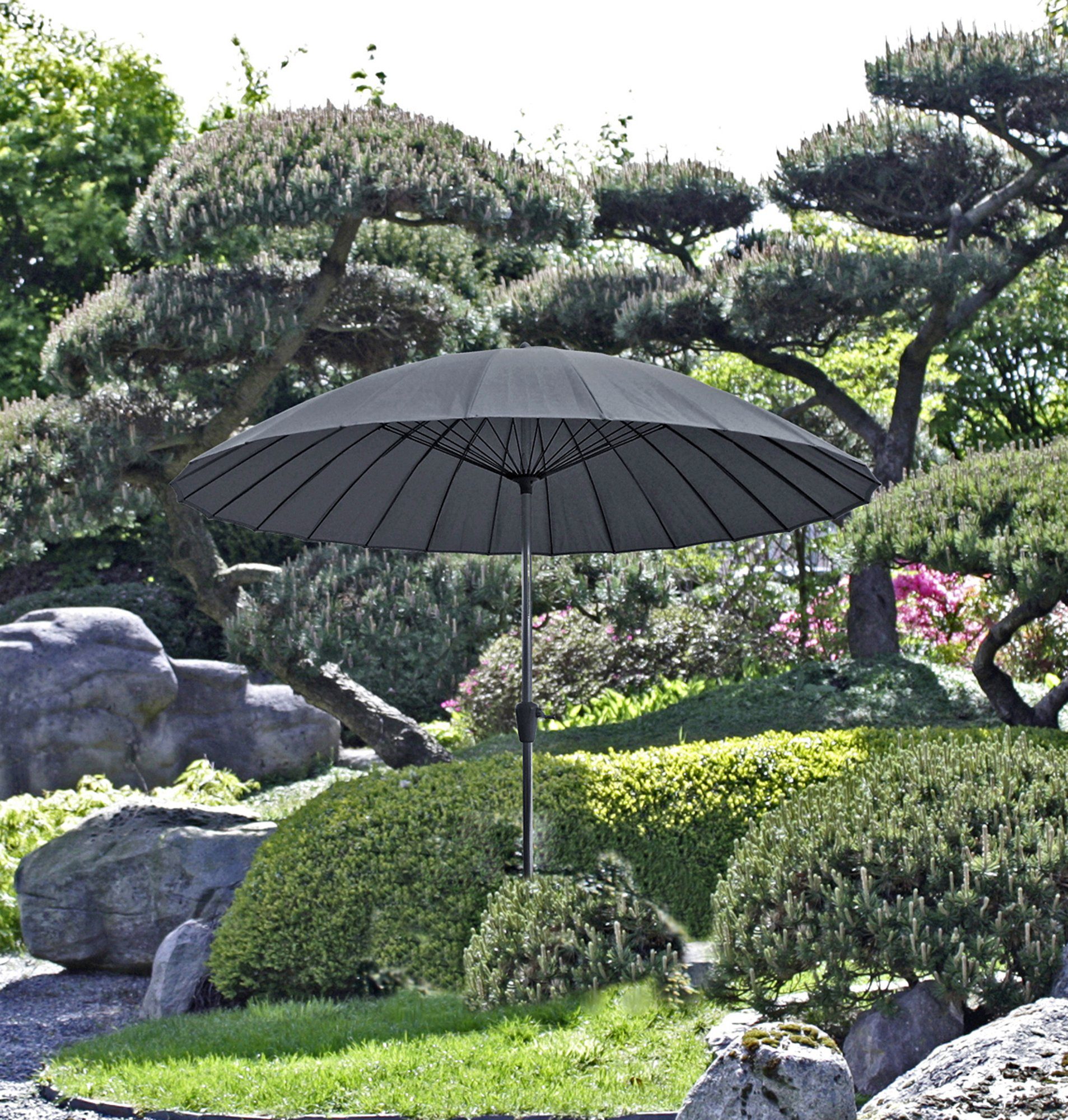 Garden Pleasure Sonnenschirm Sonnenschirm mit 24 günstig online kaufen