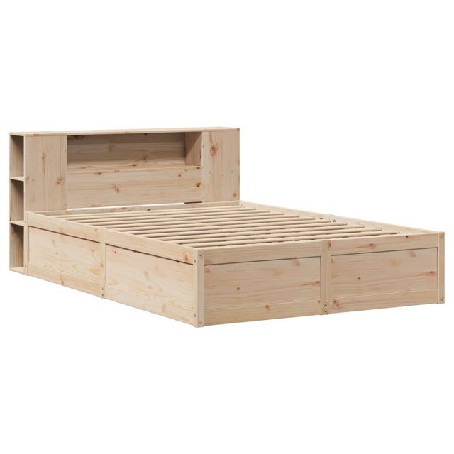 vidaXL Bett Massivholzbett ohne Matratze 140x200 cm Kiefernholz günstig online kaufen