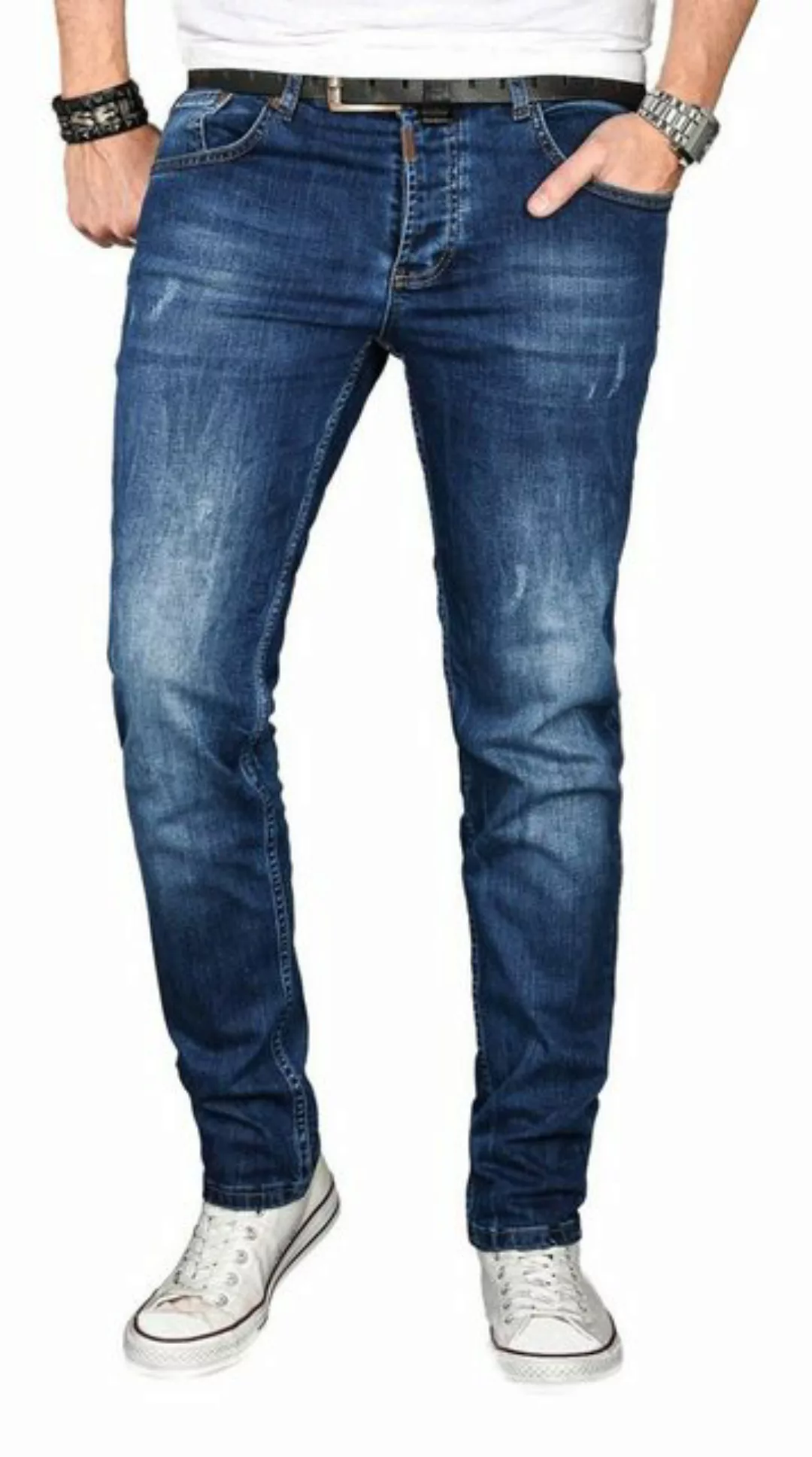 Alessandro Salvarini Straight-Jeans ASGenova Stretch mit Elasthan günstig online kaufen