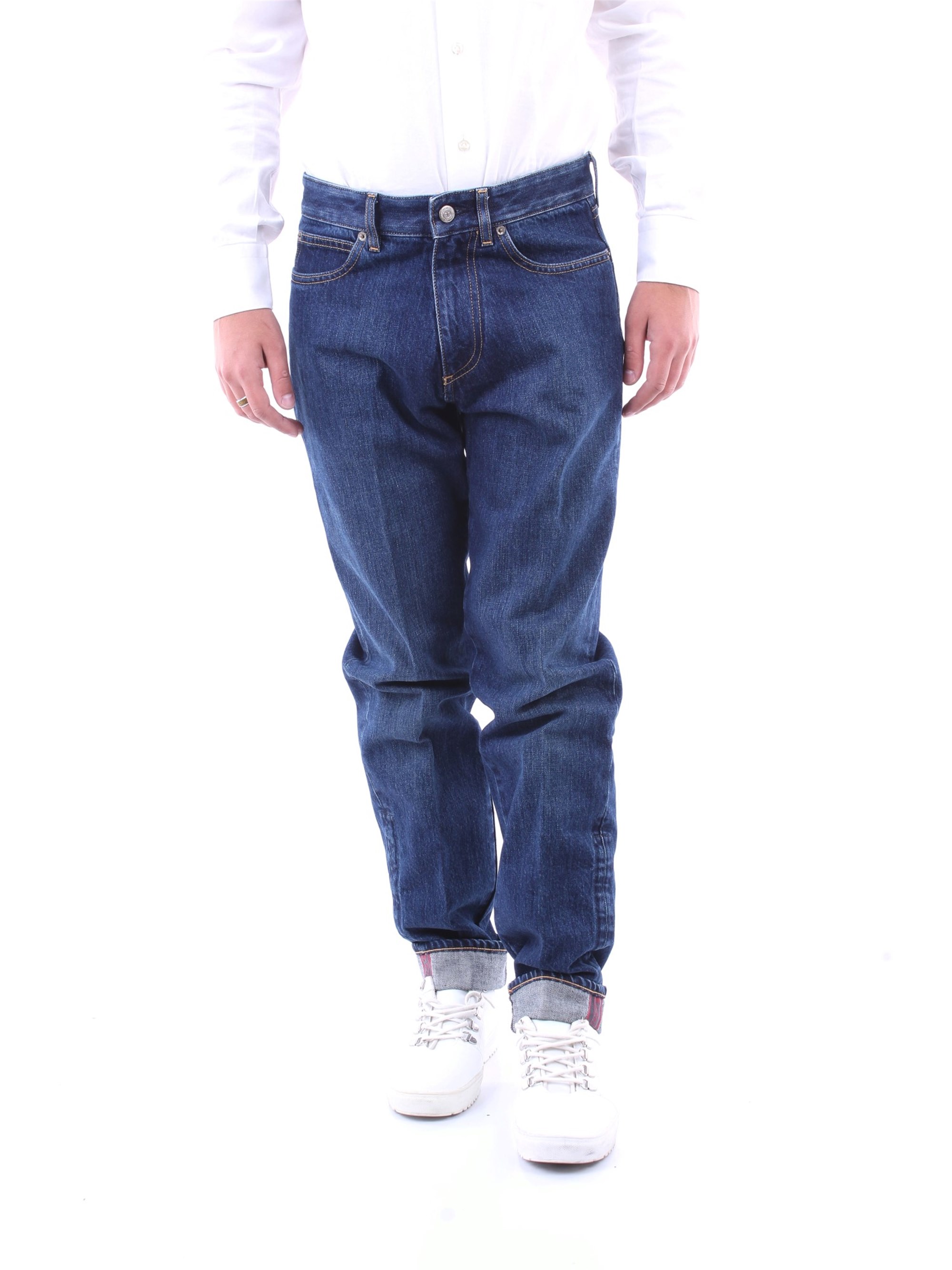 GOLDEN GOOSE DELUXE BRAND gerade Herren Blue Jeans günstig online kaufen