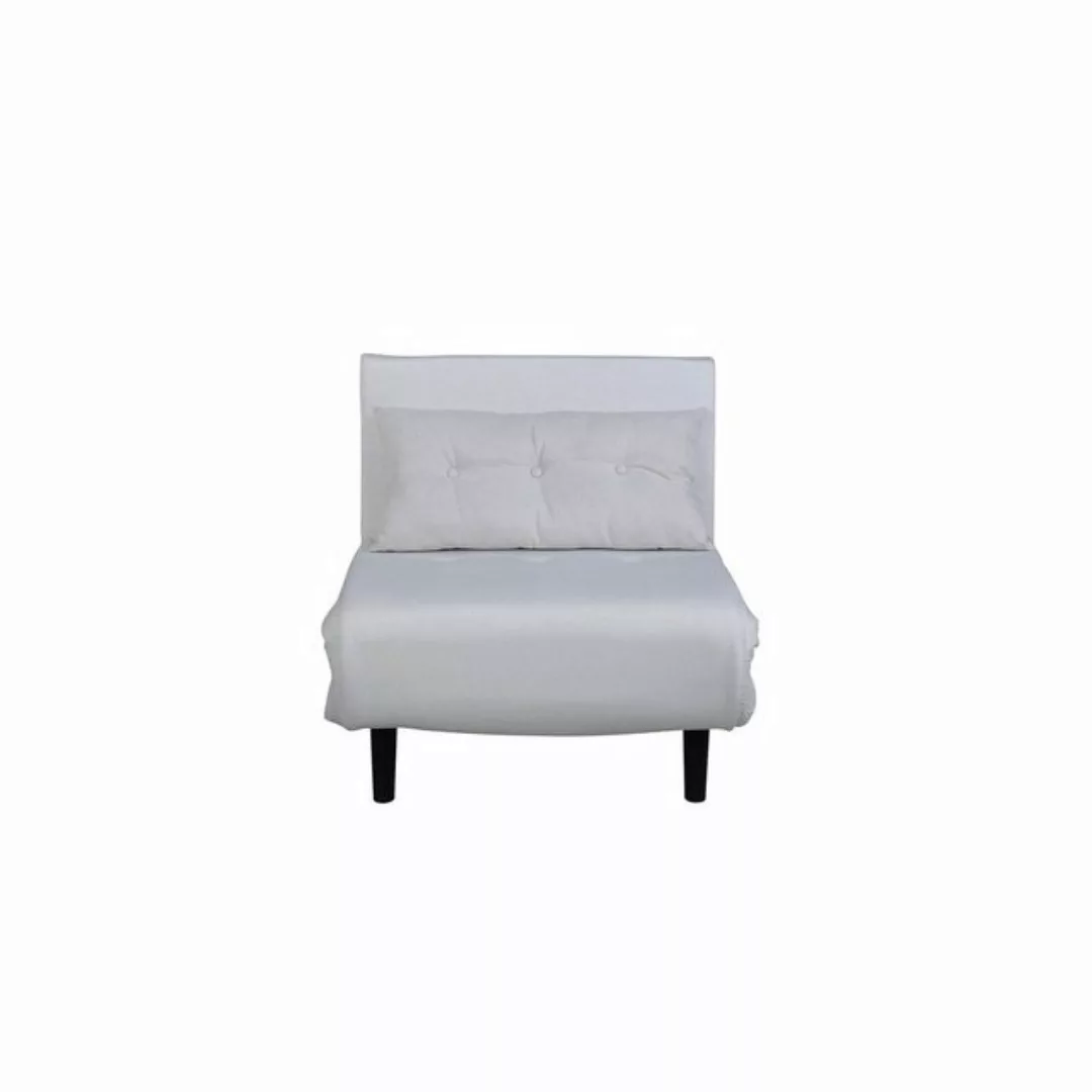 ebuy24 Schlafsofa Vicky Schlafsofa,Sessel weiß. günstig online kaufen