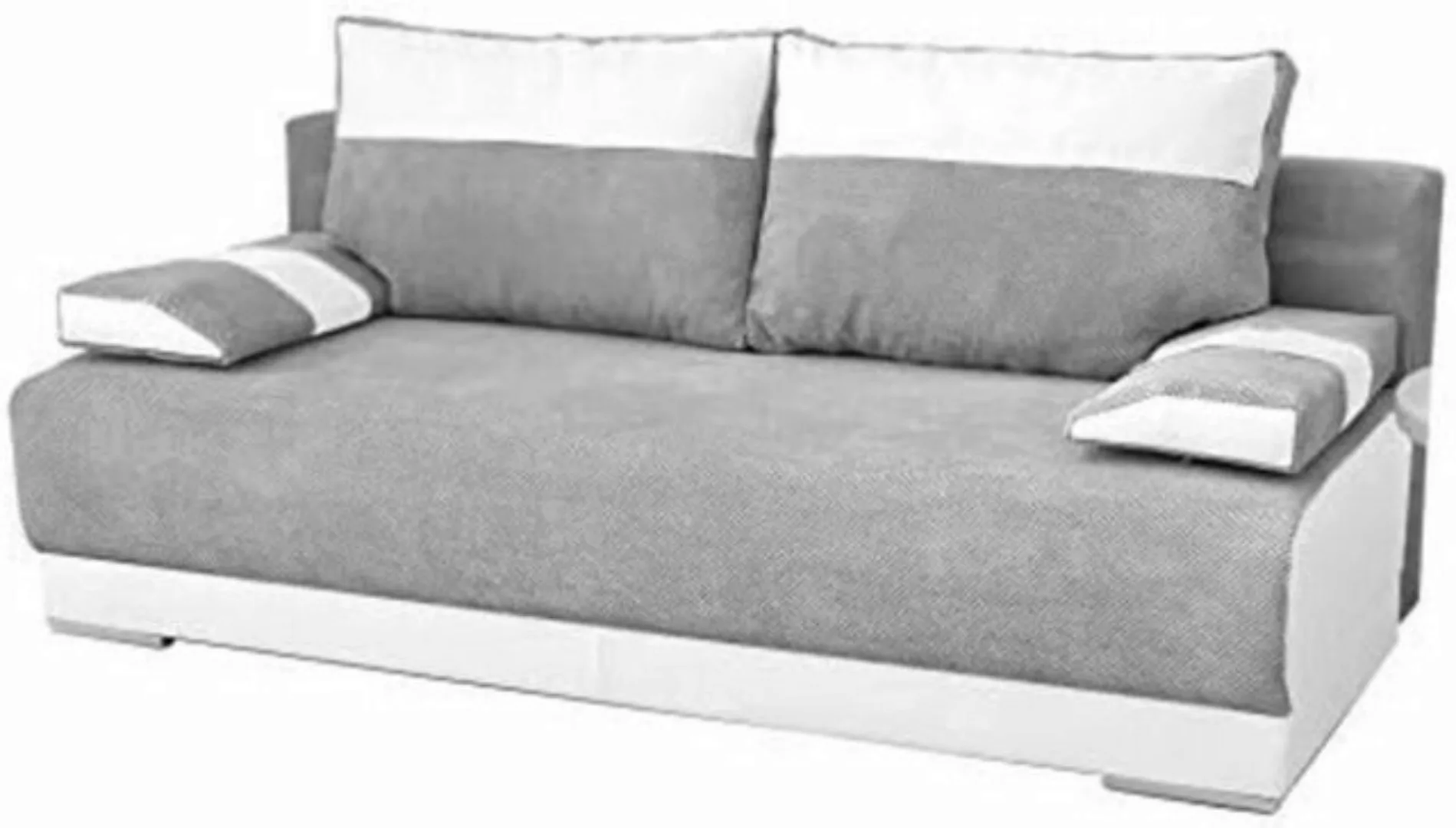 MOEBLO Schlafsofa NISA, Couch für Wohnzimmer, Sofagarnitur Polstersofa Wohn günstig online kaufen