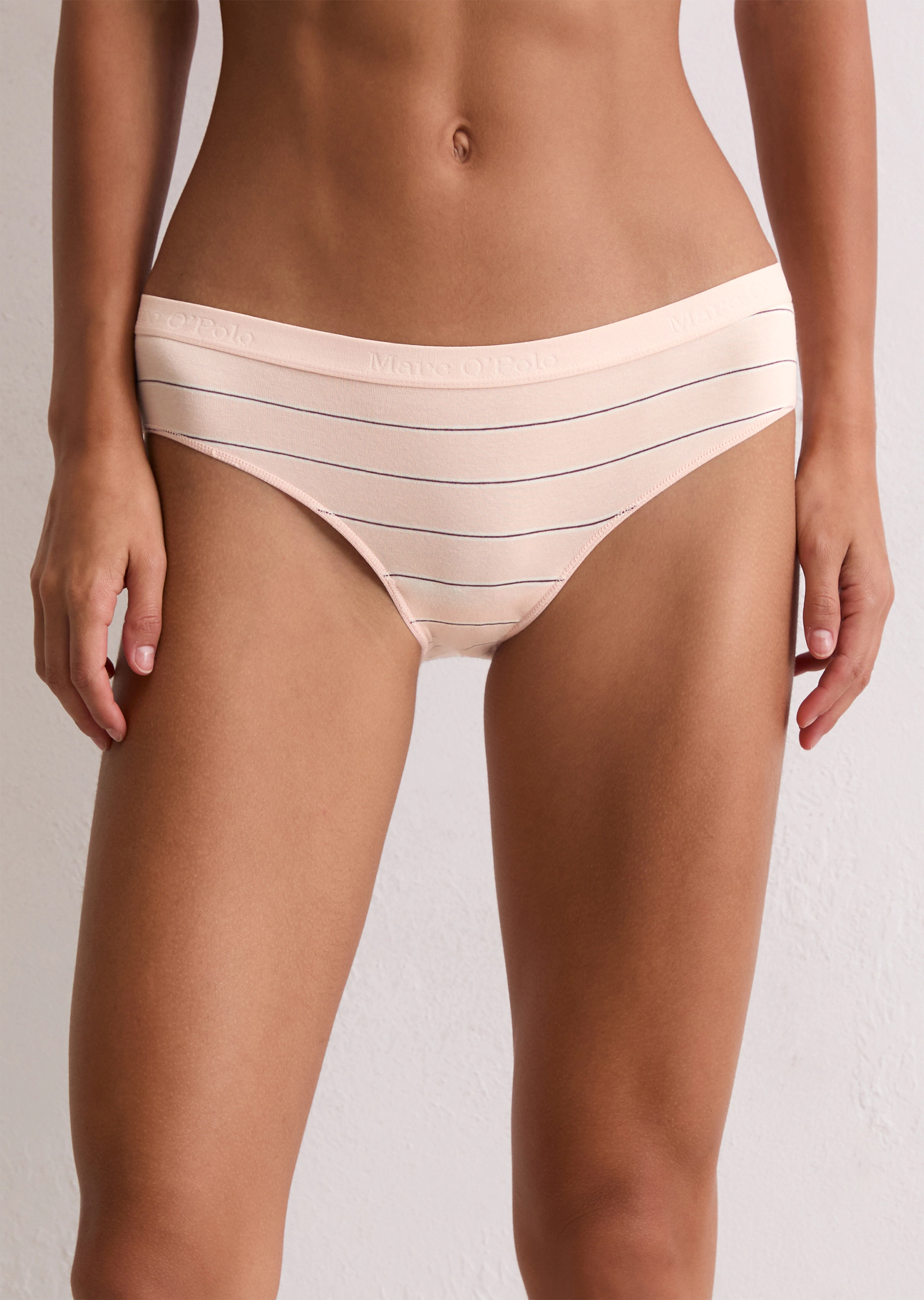 Marc OPolo Hüftslip "Essentials", (3er Pack), Baumwollmix, elastischer Bund günstig online kaufen