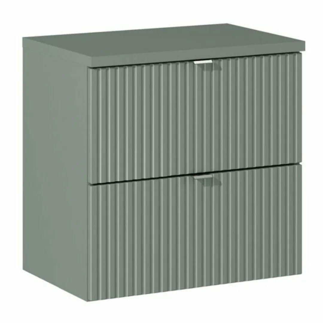 Lomadox Waschbeckenschrank NEWPORT-56-GREEN Waschtischunterschrank, 60cm, S günstig online kaufen