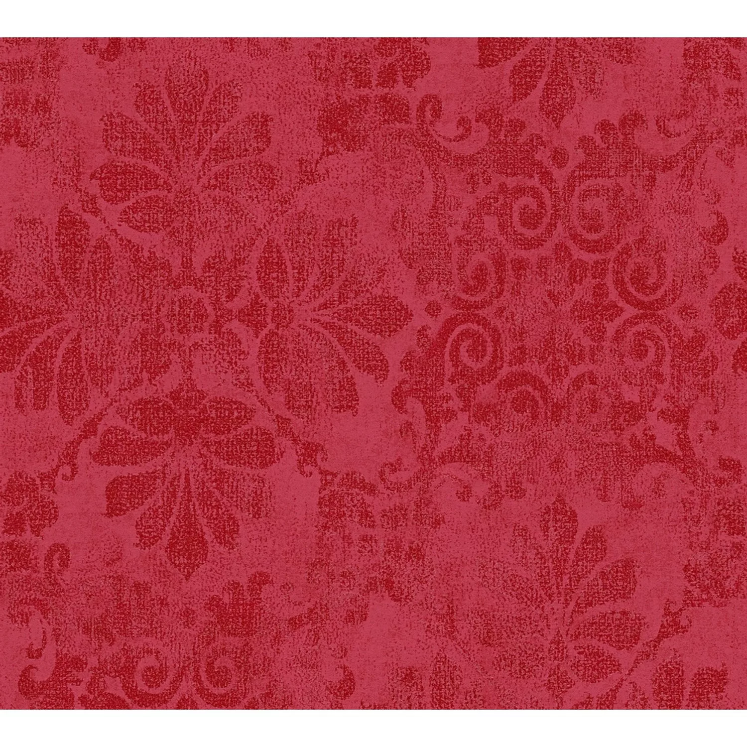 Bricoflor Barock Vliestapete in Rot Elegante Tapete mit Ornament für Esszim günstig online kaufen