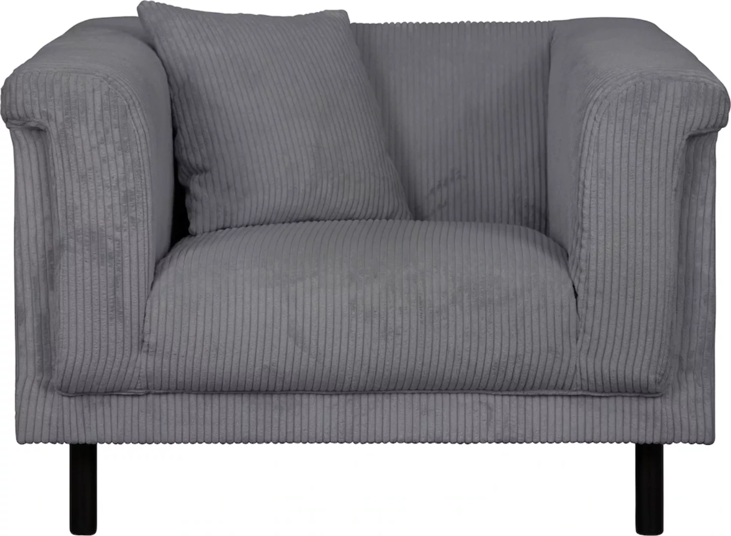 INOSIGN Sessel "AGNIA B/T/H: 100/85/71 cm", incl. Zierkissen, auch in Cord günstig online kaufen