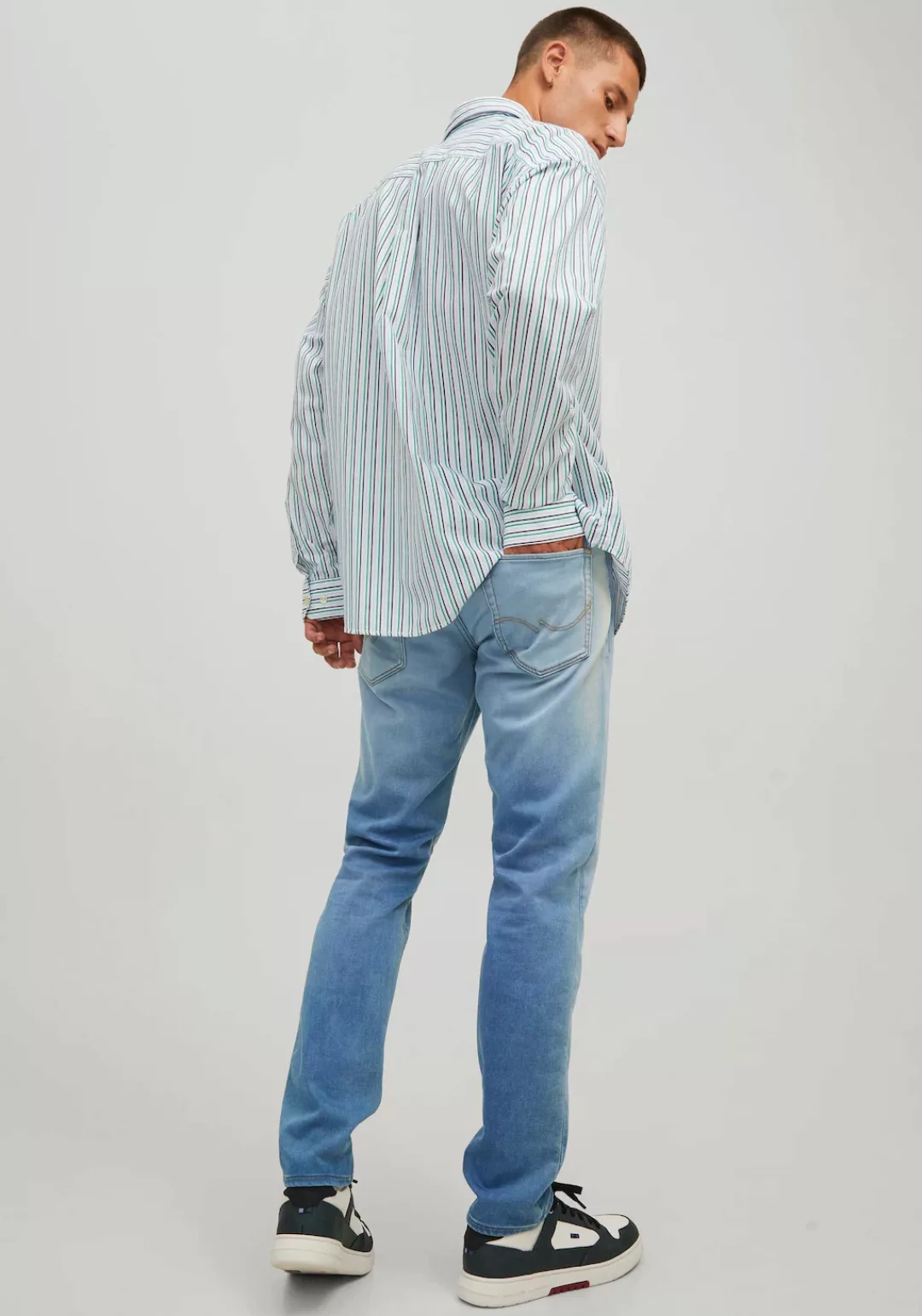 Jack & Jones Herren Jeans JJIGLENN JJICON GE 625 - Slim Fit - Blau - Blue D günstig online kaufen