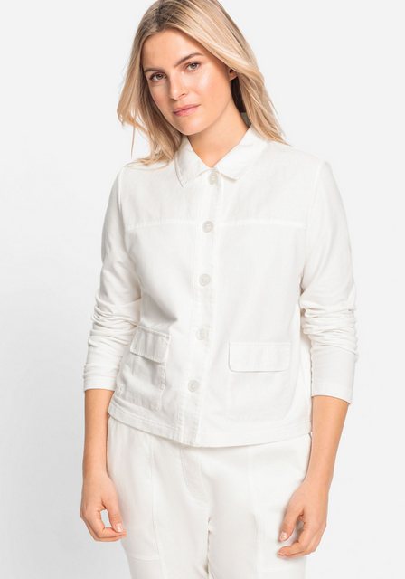 Olsen Blouson (1-St) mit Leinenanteil günstig online kaufen