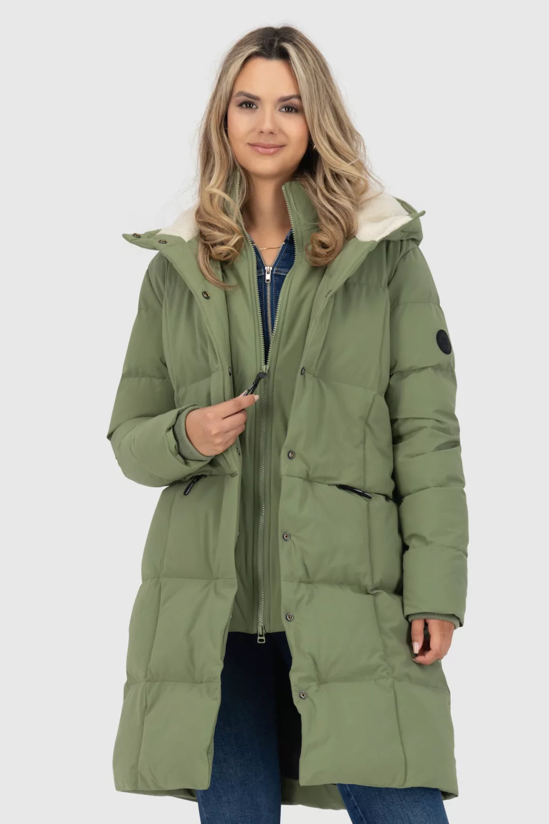 Alife & Kickin Winterjacke "EdithAK A Puffer Parka Damen" günstig online kaufen