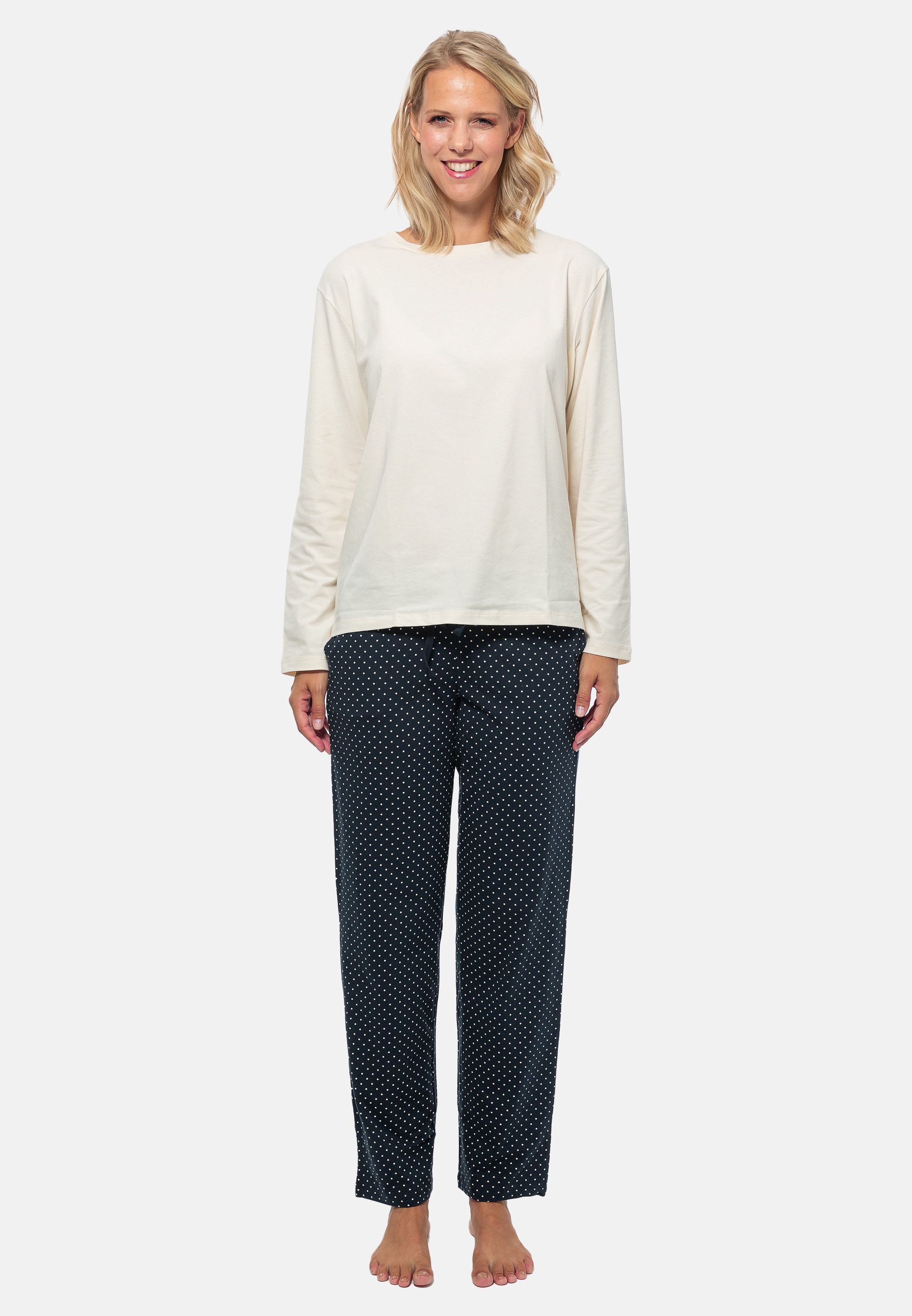 Schiesser Pyjama Organic Cotton (Set, 2 günstig online kaufen