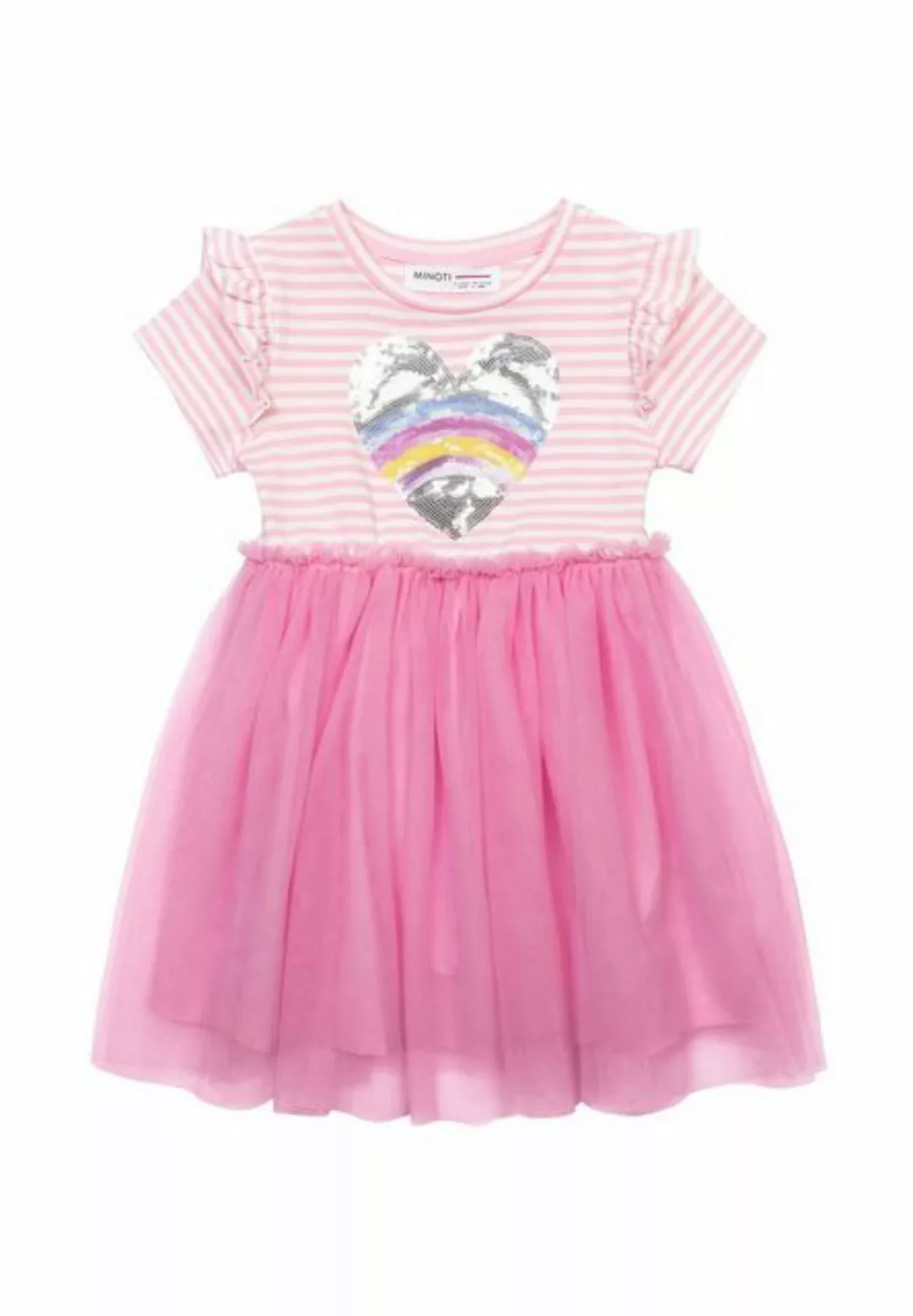 MINOTI Sommerkleid Kleid mit Rüschen (1y-8y) günstig online kaufen