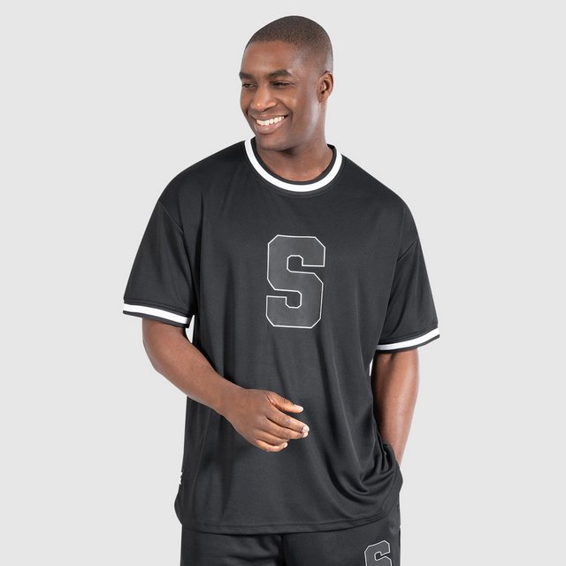 Smilodox T-Shirt Triple Thrive Oversize günstig online kaufen