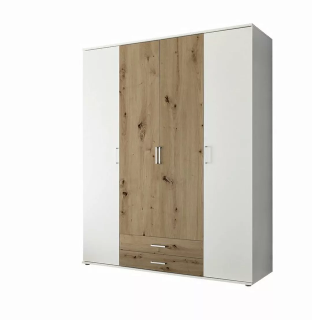 Schlafkontor Kleiderschrank "Marburg Bestseller Schrank Garderobe mit Schub günstig online kaufen