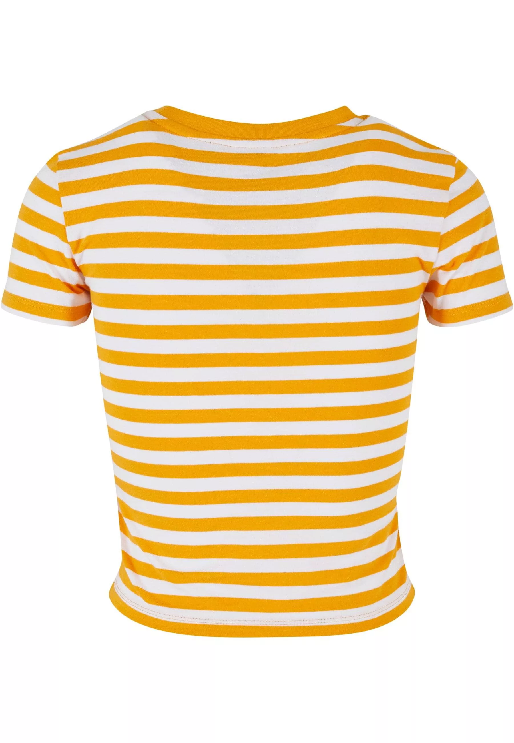 URBAN CLASSICS T-Shirt "Urban Classics Damen Ladies Short Striped Tee" günstig online kaufen