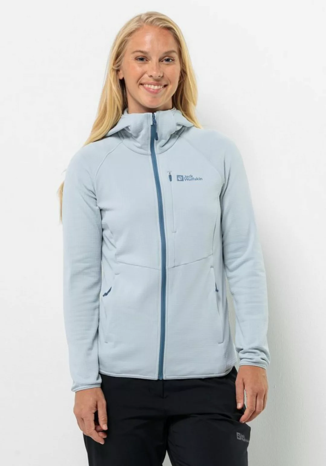 Jack Wolfskin Fleecejacke KOLBENBERG HOODED FZ W günstig online kaufen