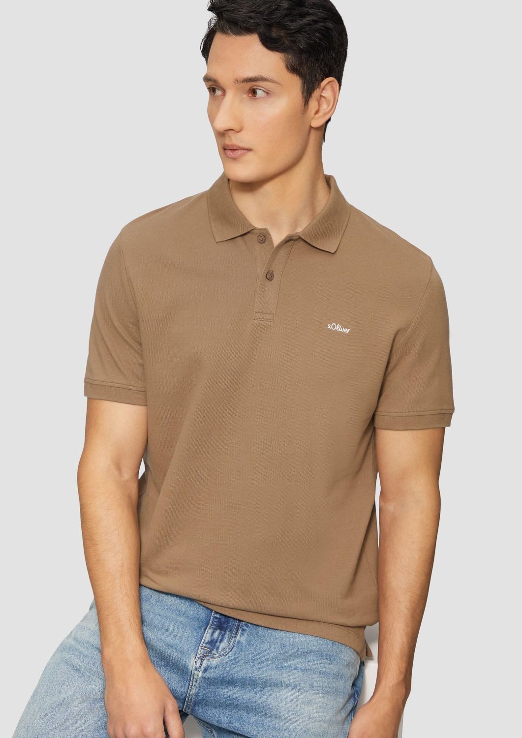 s.Oliver Poloshirt mit Logostickerei günstig online kaufen