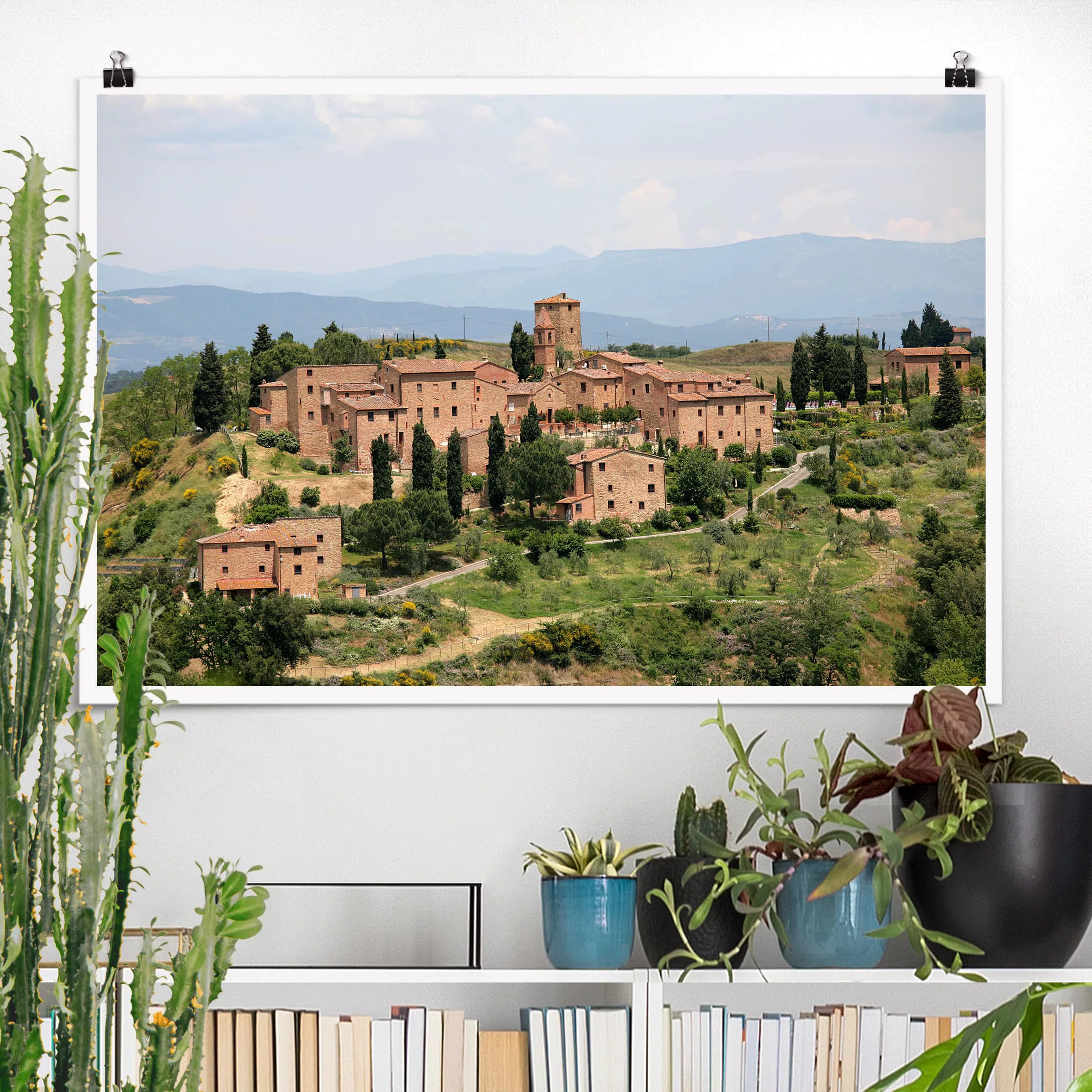 Poster Architektur & Skyline - Querformat Charming Tuscany günstig online kaufen