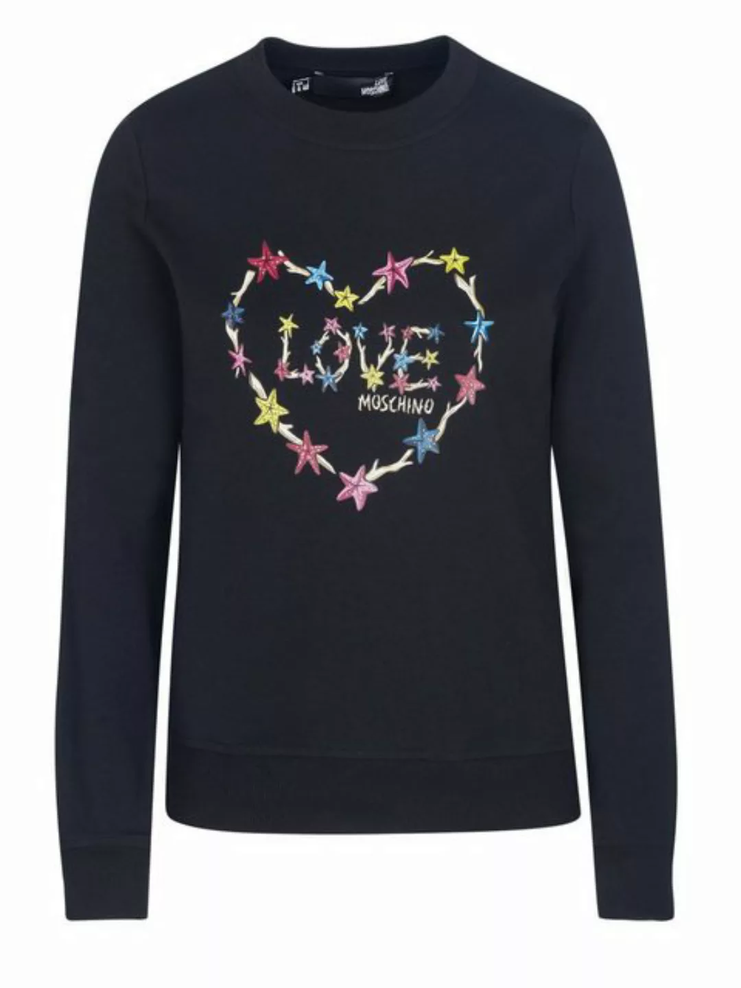 LOVE MOSCHINO Sweater Love Moschino Pullover schwarz günstig online kaufen