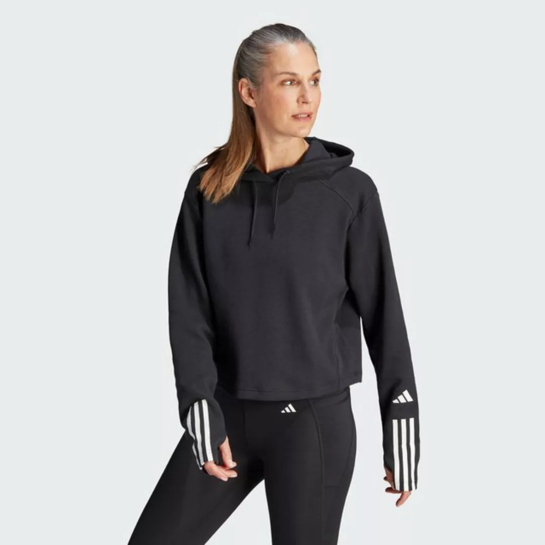 adidas Performance Sweatshirt TRAIN ESSENTIALS TRAIN COTTON 3STREIFEN HOODI günstig online kaufen