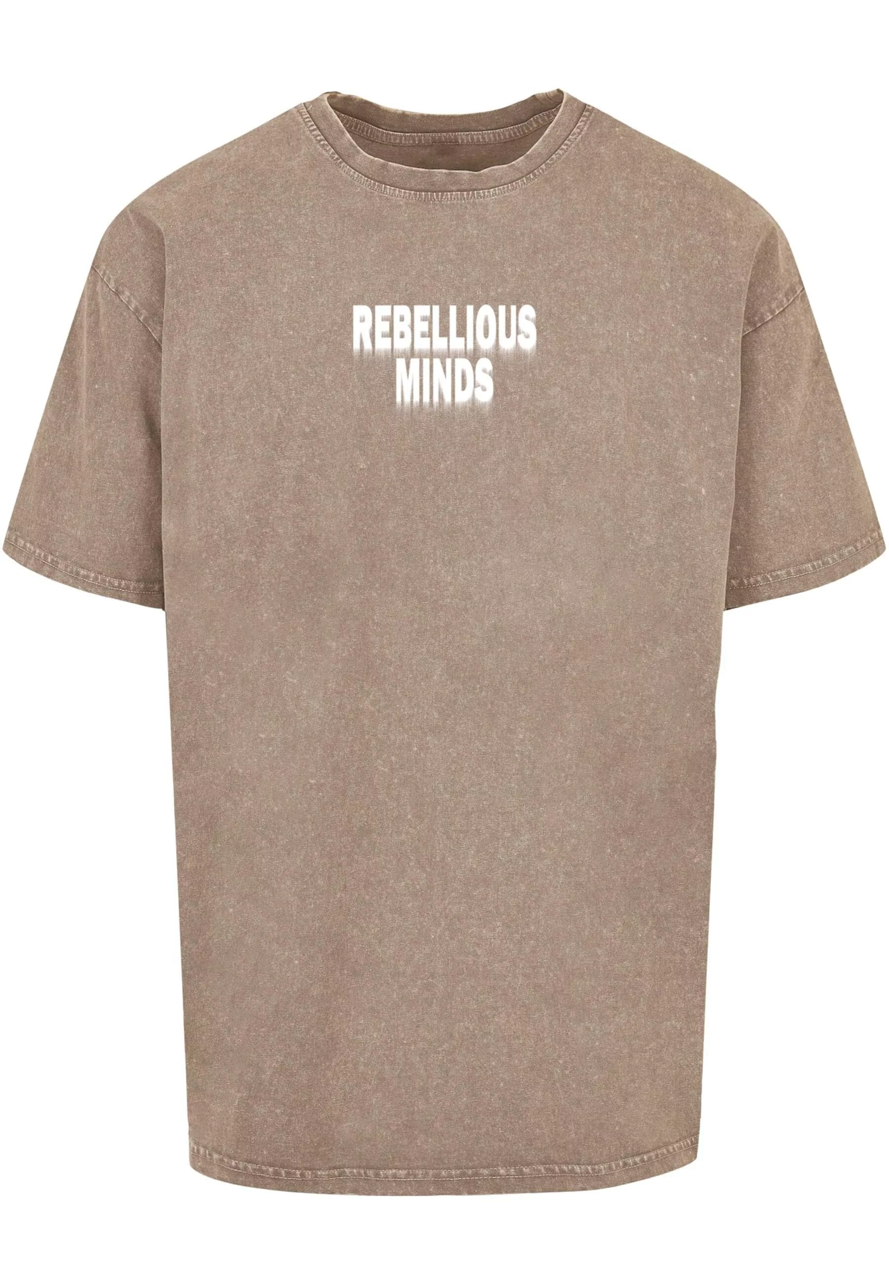 Merchcode T-Shirt "Merchcode Herren Rebellious Minds Acid Washed Oversize T günstig online kaufen