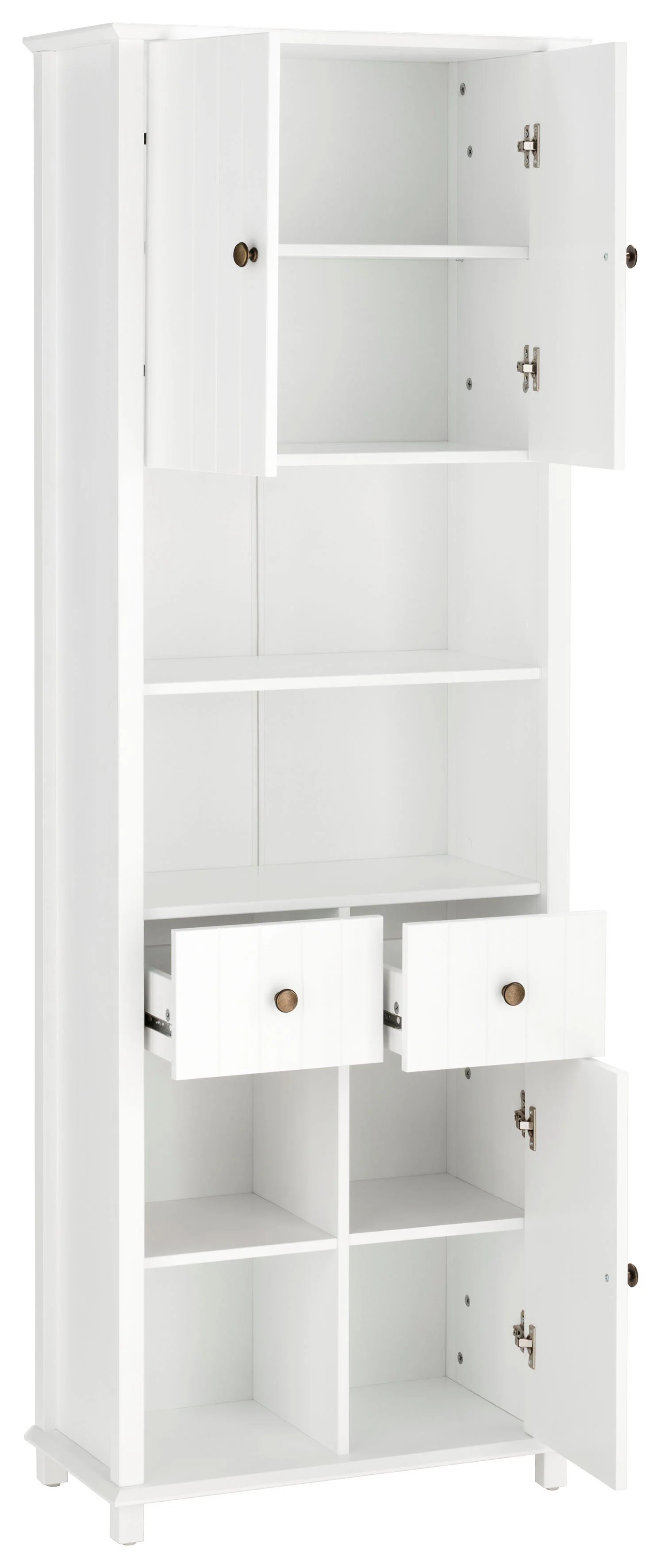 Home affaire Hochschrank "Vili", Badezimmerschrank, Höhe 175 cm, 2 Schublad günstig online kaufen