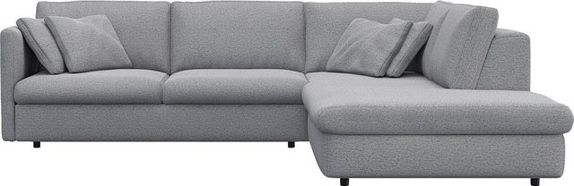 FLEXLUX Ecksofa "Lovane, elegant und zeitlos, bequem, L-Form", Weich & ansc günstig online kaufen