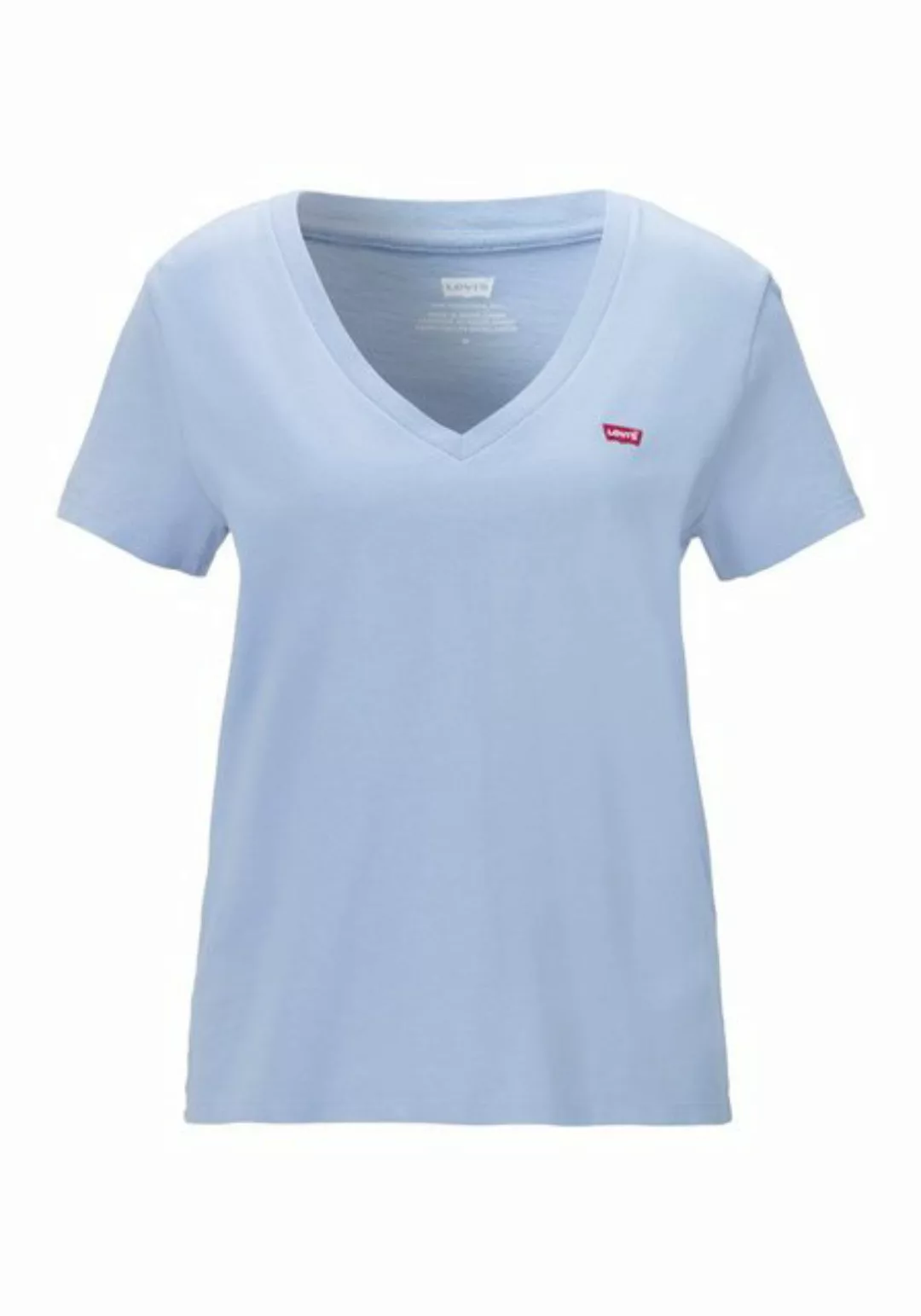 Levi's® V-Shirt Perfect Tee mit kleinem Batwing- Logo günstig online kaufen