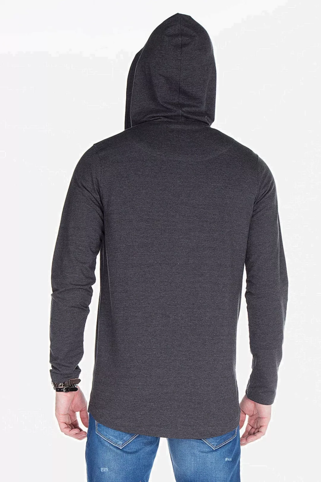 Cipo & Baxx Sweatjacke "Sweatjacke", mit ausgefallenem Saum, CL-238 günstig online kaufen