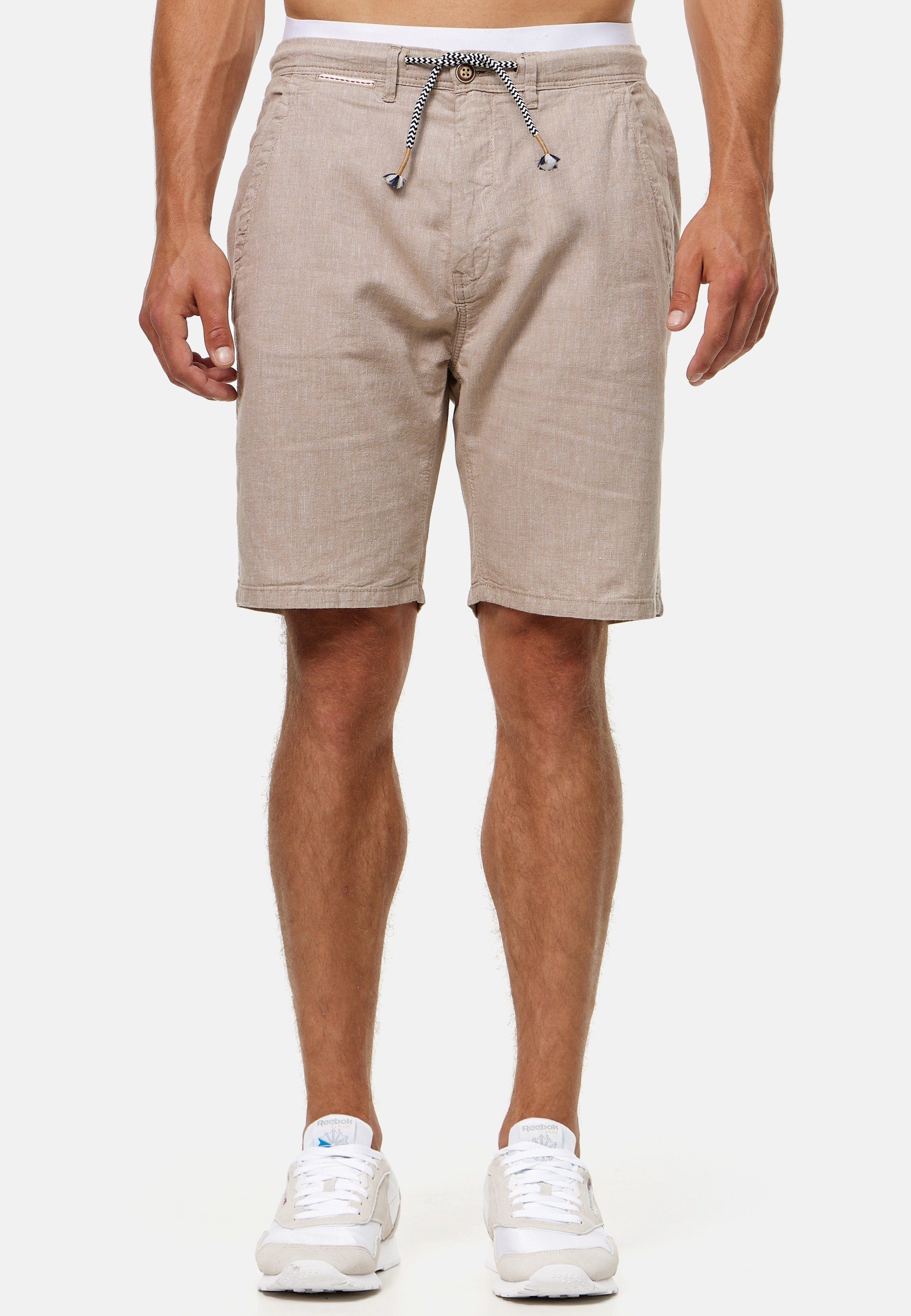 Indicode Chinoshorts Alonso aus einem angenehmen günstig online kaufen