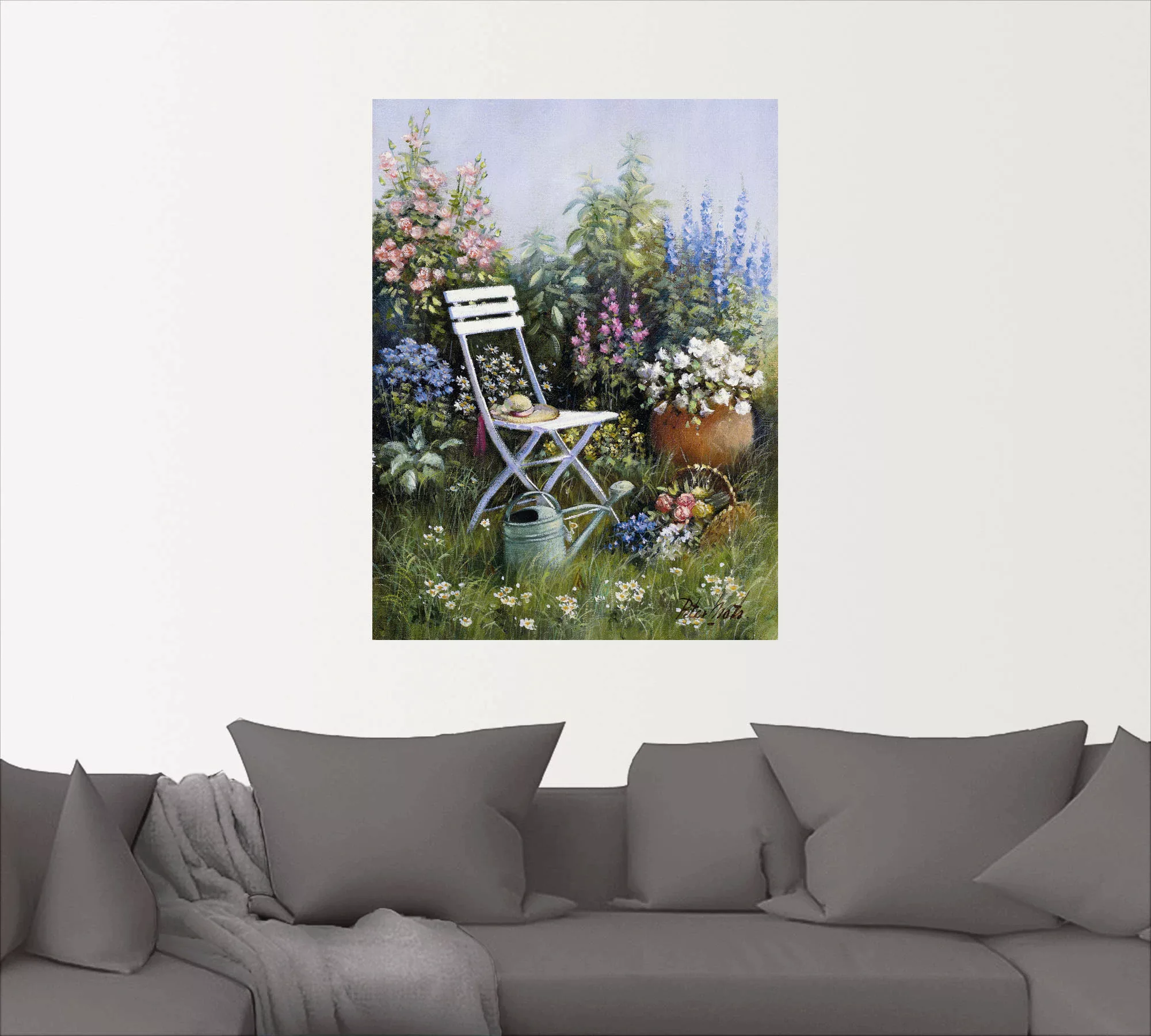 Artland Wandbild "Unvergesslich", Garten, (1 St.), als Leinwandbild, Poster günstig online kaufen