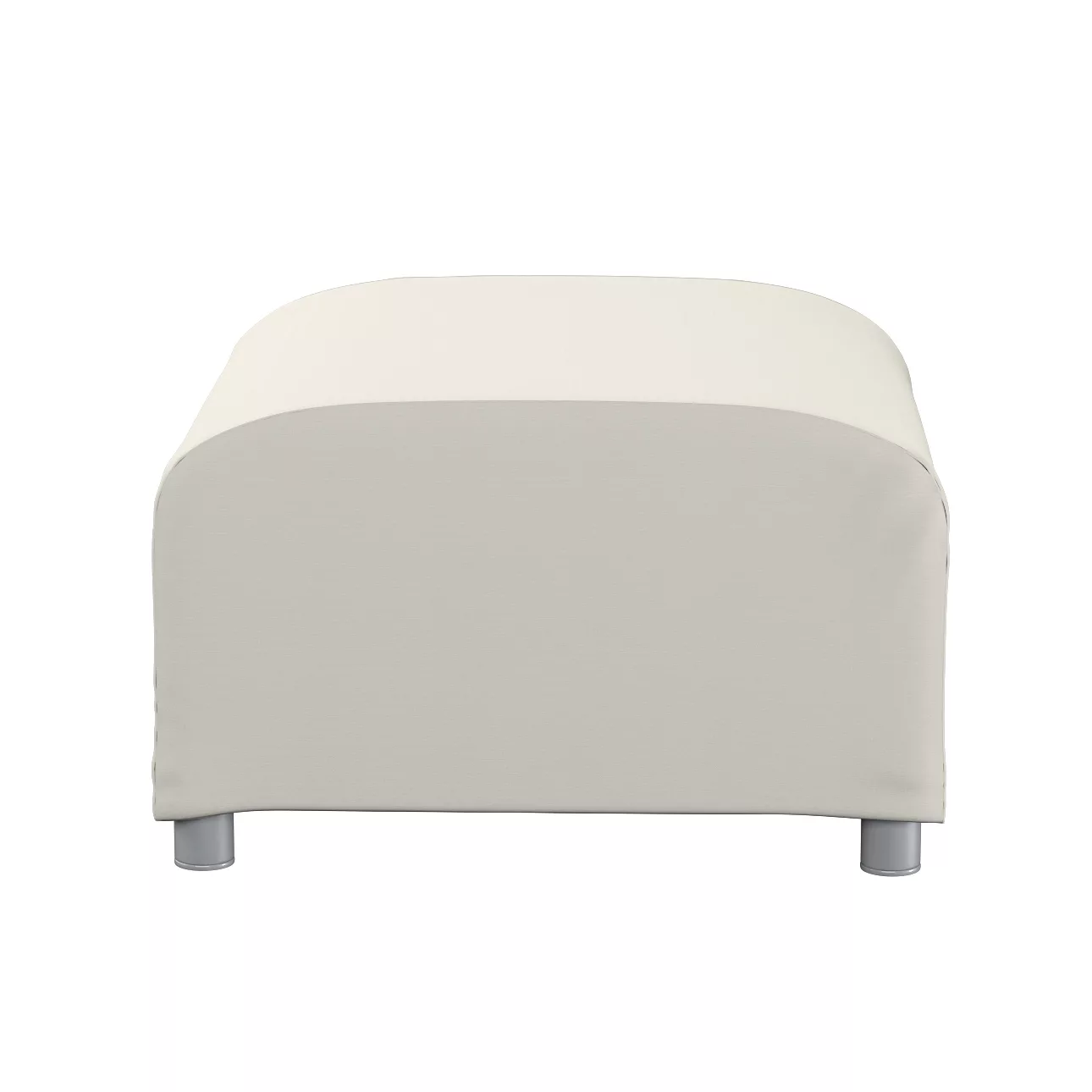 Bezug für Klippan Hocker, hellgrau , Husse, Klippan Hocker, Cotton Panama ( günstig online kaufen