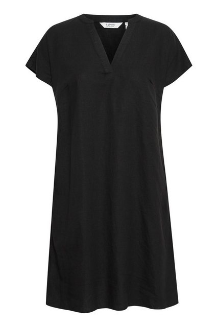 b.young Sommerkleid BYFALAKKA V NECK DRESS -20811336 Kleid aus Leinenmix günstig online kaufen