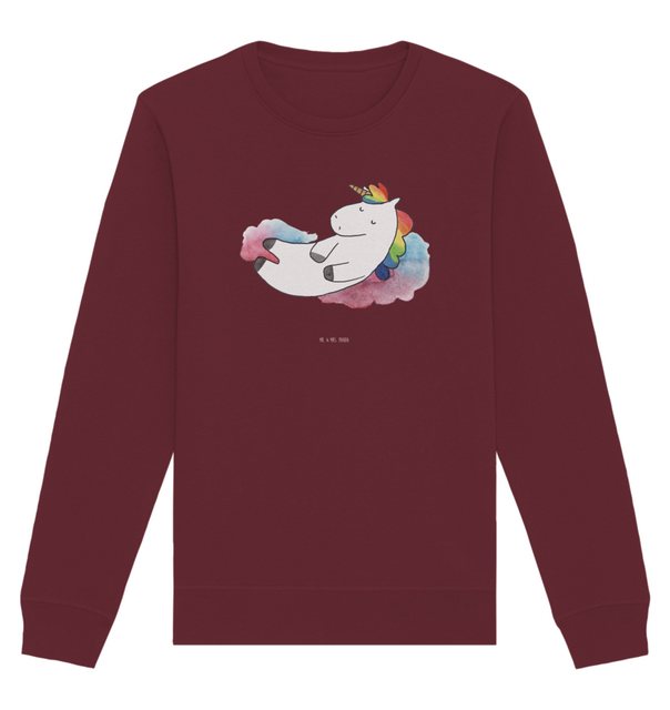 Mr. & Mrs. Panda Longpullover Größe L Einhorn Wolke 7 - Burgundy - Geschenk günstig online kaufen