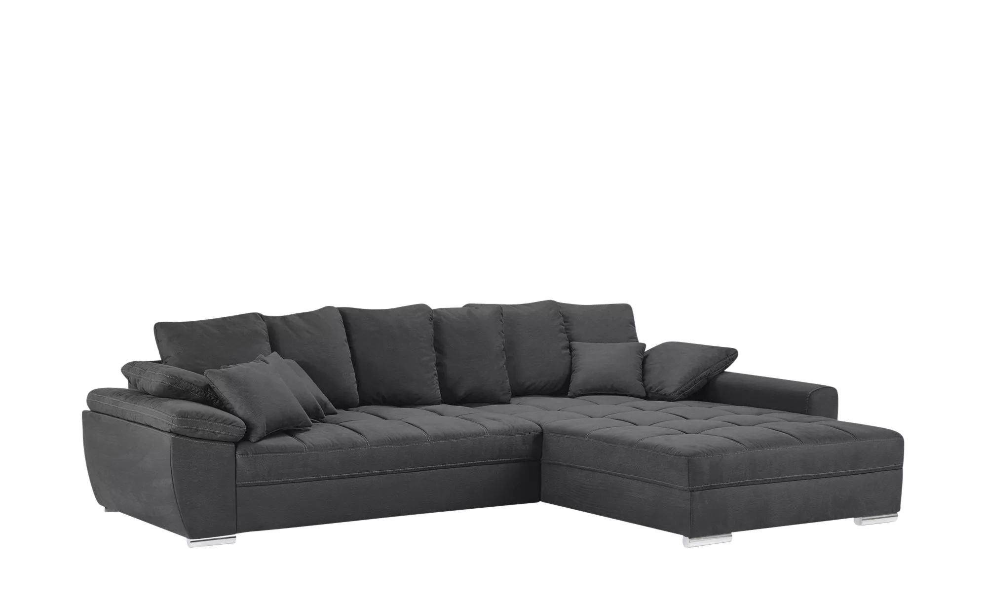 Ecksofa  Farina ¦ grau ¦ Maße (cm): B: 323 H: 92 T: 222 Polstermöbel > Sofa günstig online kaufen