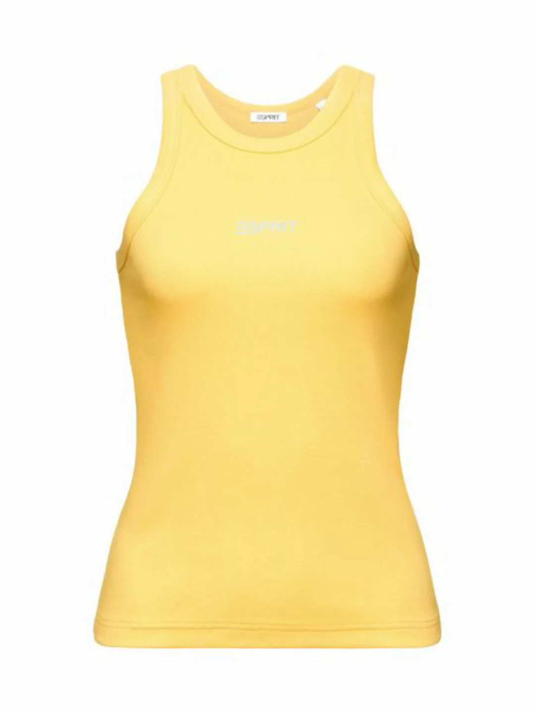 Esprit T-Shirt Logo-Tanktop aus Baumwolljersey (1-tlg) günstig online kaufen