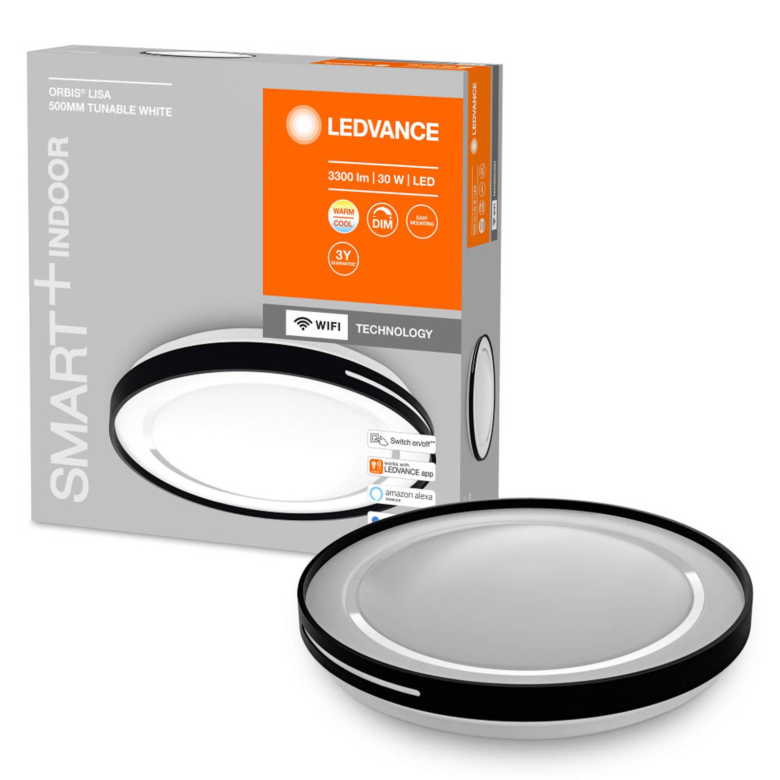 LEDVANCE SMART+ WiFi Orbis Lisa LED-Deckenlampe günstig online kaufen