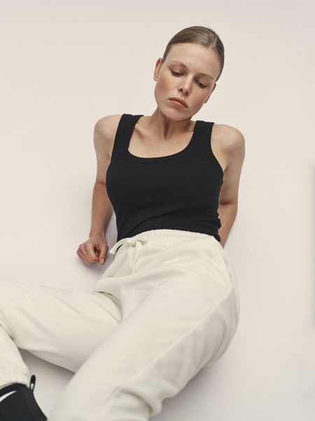 Sweatpants Aus Organic Cotton - Bio Baumwolle günstig online kaufen